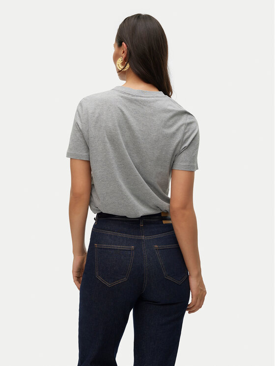 Vero Moda Vero Moda T-Shirt Paulina 10316991 Grau Regular Fit