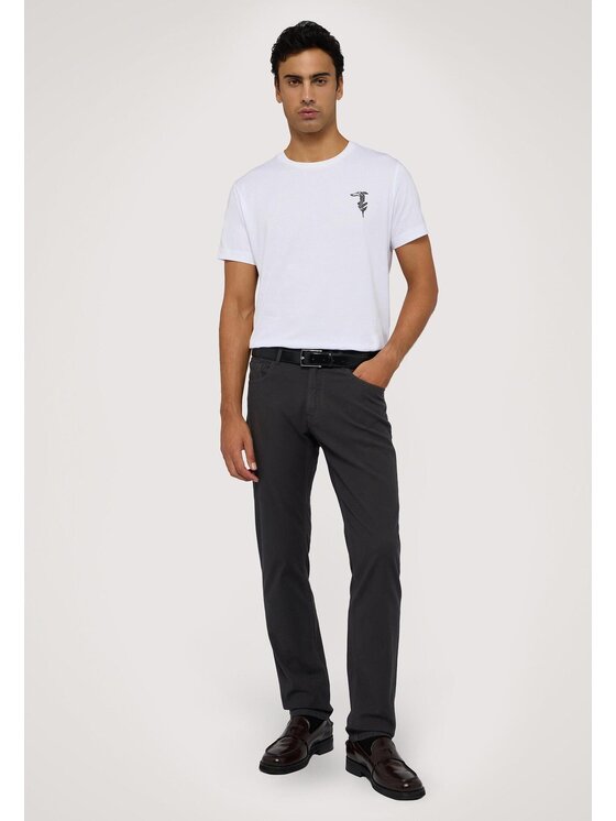 Trussardi Trussardi Pantaloni di tessuto P704H004808N023 Grigio Skin Fit