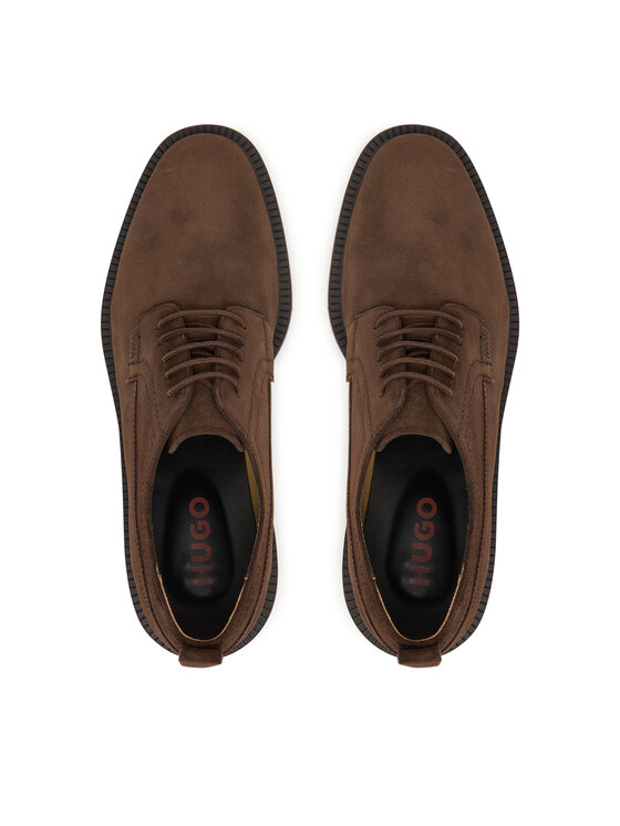 HUGO HUGO Scarpe basse Lysander Derb 50563372 Marrone