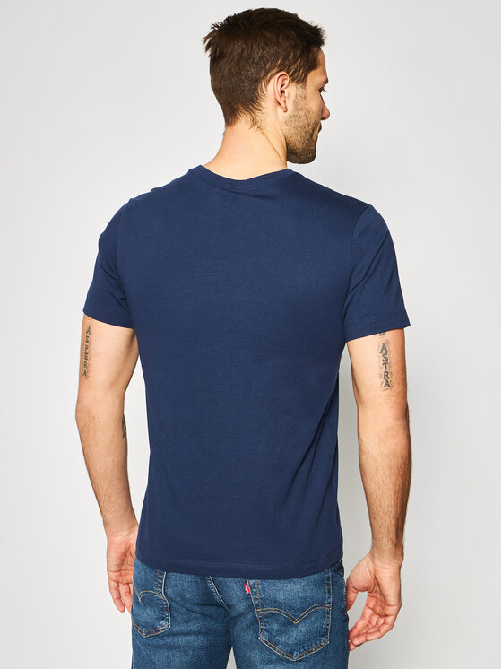 Nike Nike T-Shirt Nsw Club AR4997 Dunkelblau Standard Fit