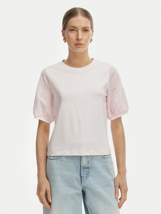 Vero Moda Vero Moda Blúz Janni 10340706 Rózsaszín Regular Fit
