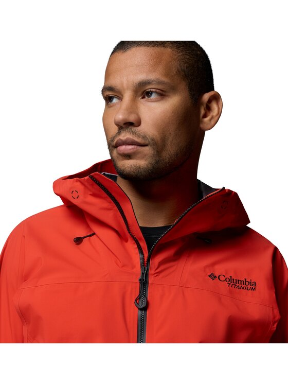 Columbia Columbia Kurtka outdoor 215527 Czerwony Regular Fit