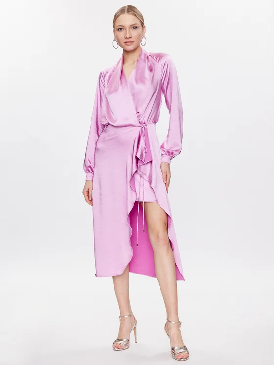 Pinko Kleid für den Alltag 100295 Z345 Violett Regular Fit