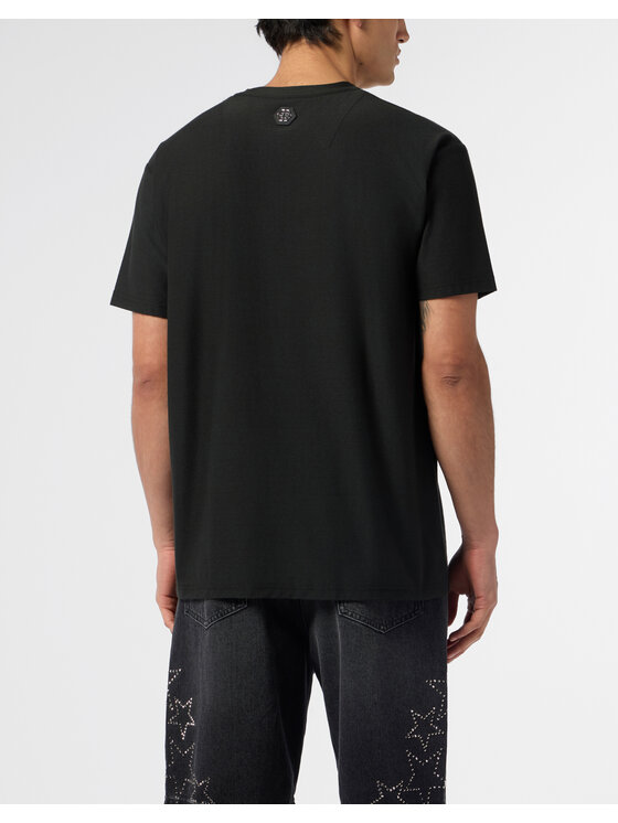 PHILIPP PLEIN PHILIPP PLEIN T-Shirt 29878 Czarny Regular Fit