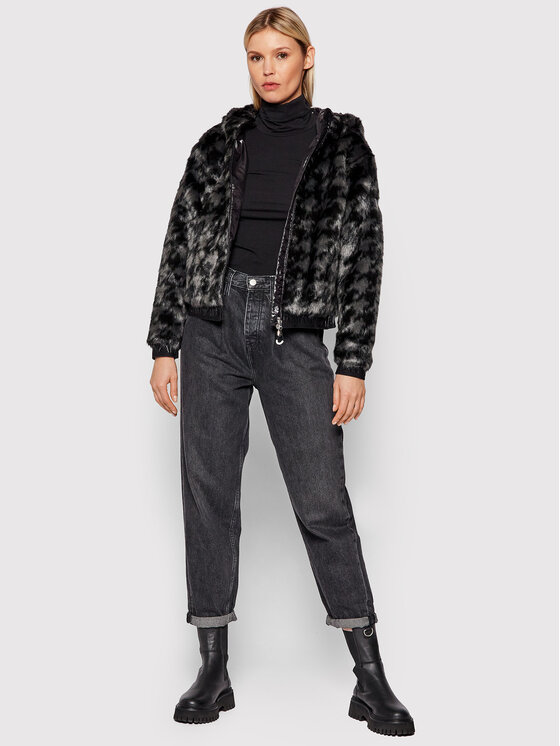 Pelliccia 6KTMA2 TJATZ 2922 Nero Regular Fit