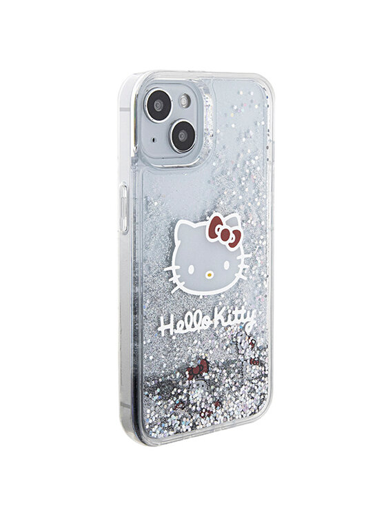 Hello Kitty Hello Kitty Etui na telefon iPhone 14 Srebrny