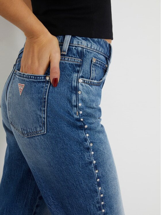 Guess Guess Τζιν 160141 Μπλε Relaxed Fit