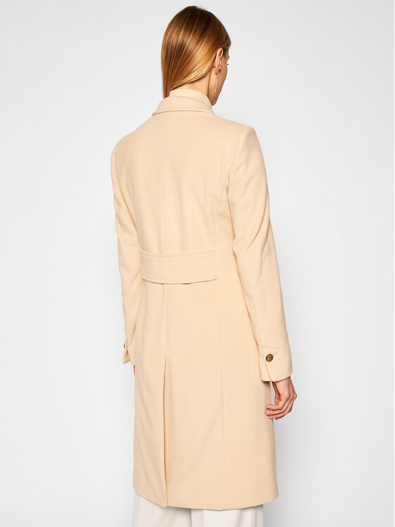 Cappotto di lana CF0010 T2403 Beige Regular Fit