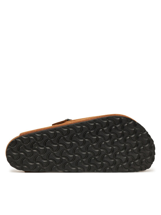 Birkenstock Birkenstock Ciabatte Boston zamsz 1029185 Marrone