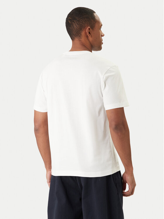 Guess Jeans Guess Jeans T-Shirt M6GIB7 K8HM0 Biały Regular Fit