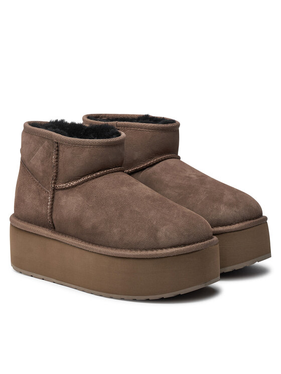 EMU Australia EMU Australia Škornji za sneg Stinger Micro Flatform W13082 Rjava