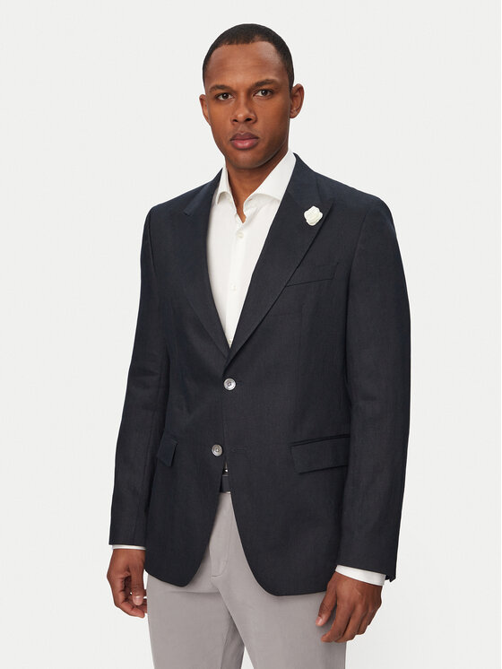 BOSS BOSS Піджак Hutson Peak 262 50561857 Голубий Slim Fit