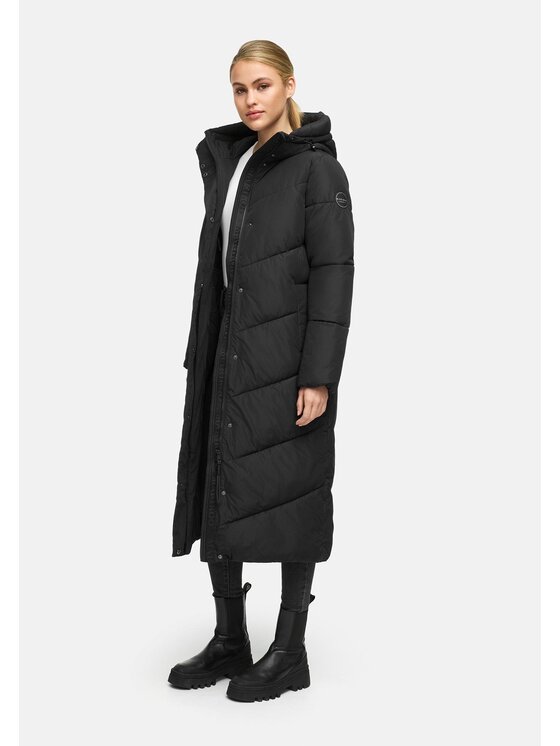 Marikoo Marikoo Kurtka zimowa Ranjaa Czarny Regular Fit