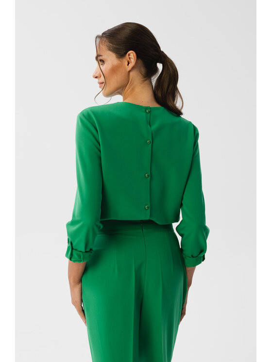 Stylove Stylove Jumpsuit S355 Verde Modern Fit