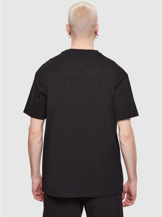 Urban Classics Urban Classics T-Shirt Koszulka Oversize Męska Czarna Urban Classics TB1778 5XL Czarny Oversize