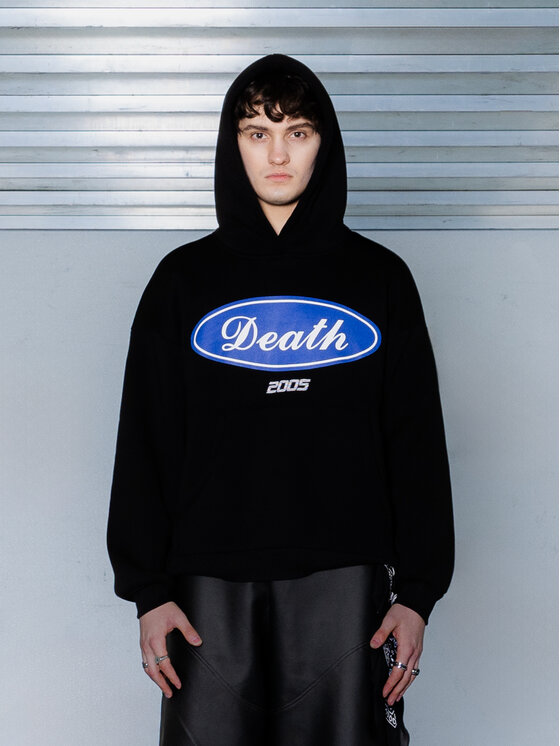 2005 2005 Bluza Death Czarny Oversize