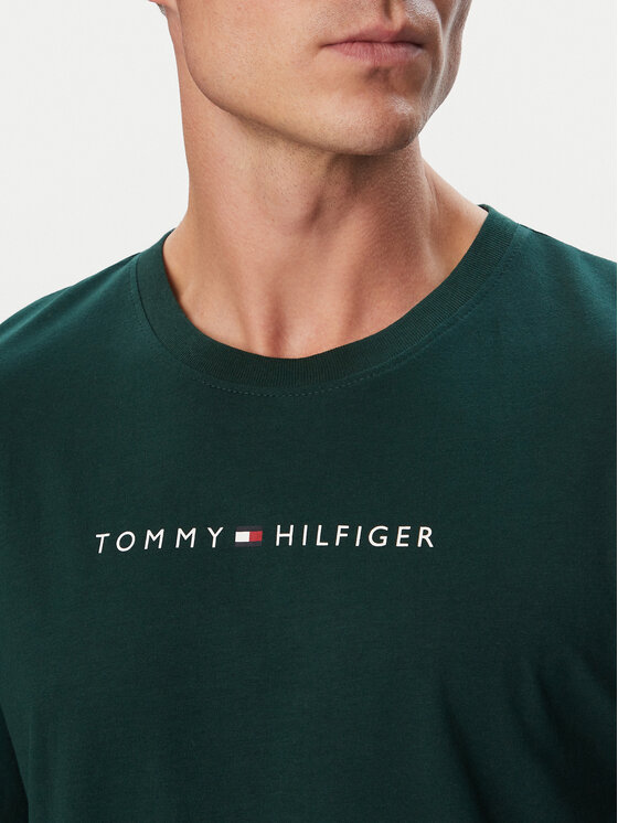 Tommy Hilfiger Tommy Hilfiger Longsleeve UM0UM04014 Grün Regular Fit