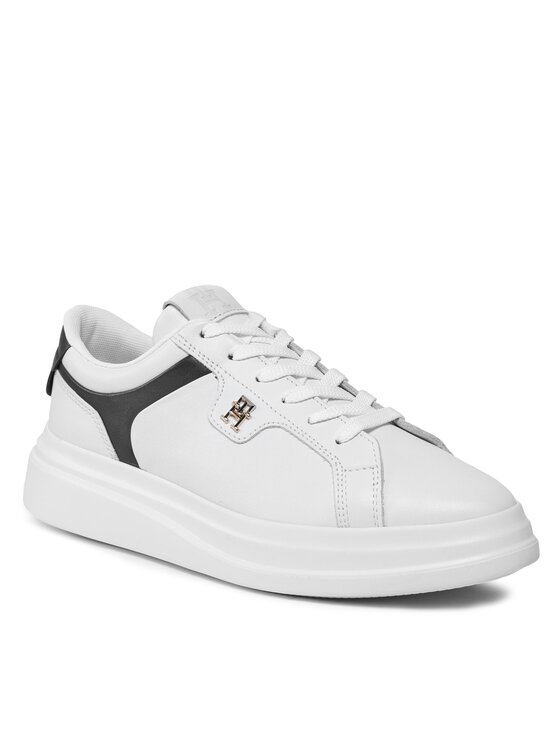 Tommy Hilfiger Tommy Hilfiger Sneakersy Pointy Court FW0FW07460 Biały