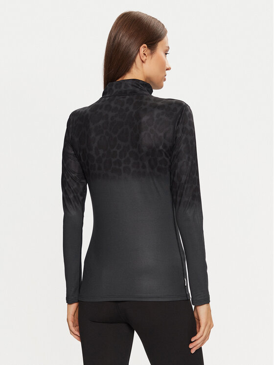 Surfanic Surfanic Bielizna termoaktywna górna SWU2606 Czarny Slim Fit