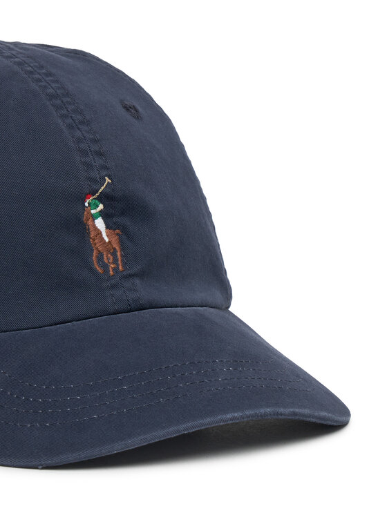 Polo Ralph Lauren Polo Ralph Lauren Czapka z daszkiem 211954881004 Granatowy