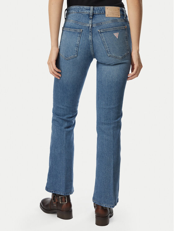 Guess Guess Teksad W6BAJ7 D2094 Sinine Bootcut Fit