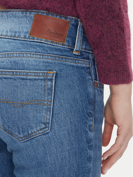 Pepe Jeans Pepe Jeans Jeansy PL204877 Niebieski Flare Fit