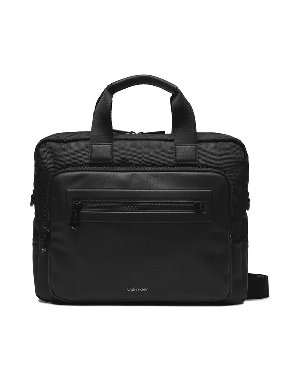 Geantă pentru laptop Calvin Klein Ck Elevated Laptop Bag K50K511224 Negru