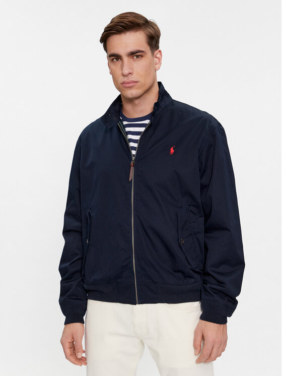 Polo Ralph Lauren Bomberjacke 710923261002 Dunkelblau Regular Fit 