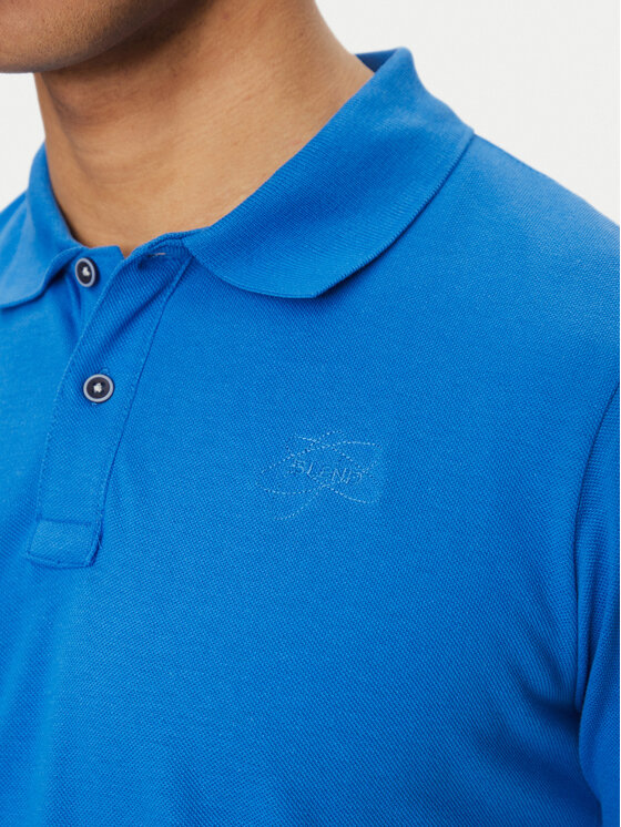 Blend Blend Polokošeľa 20717857 Modrá Regular Fit