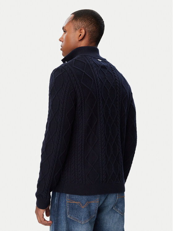 Guess Guess Pullover M6BR43 Z1639 Dunkelblau Regular Fit