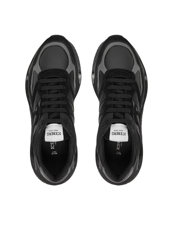 Iceberg Iceberg Sneakersy Space IU1808 Čierna