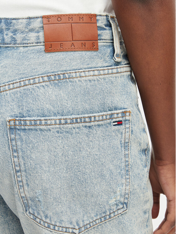 Tommy Jeans Tommy Jeans Bermudu šorti Mia DW0DW22686 Zils Relaxed Fit