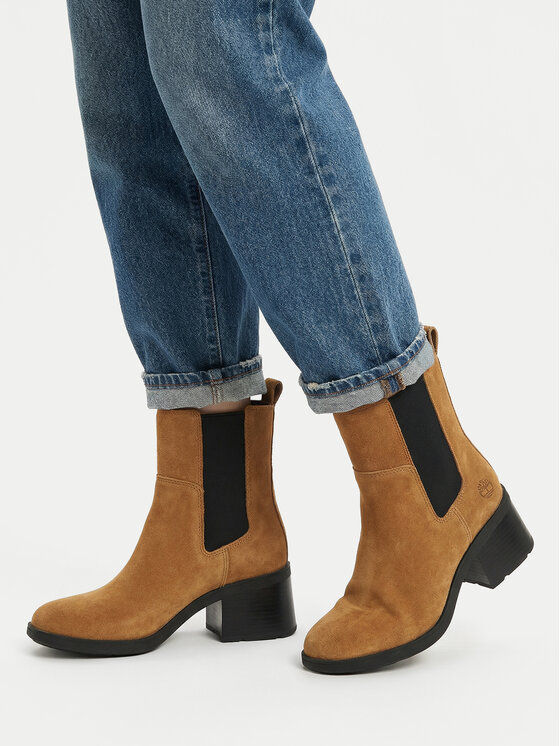 Timberland Timberland Polokozačky Bellevaux TB0A424XES41 Hnědá