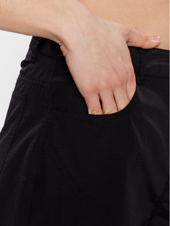 Herskind Herskind Παντελόνι υφασμάτινο Tilly 4746798 Μαύρο Oversize