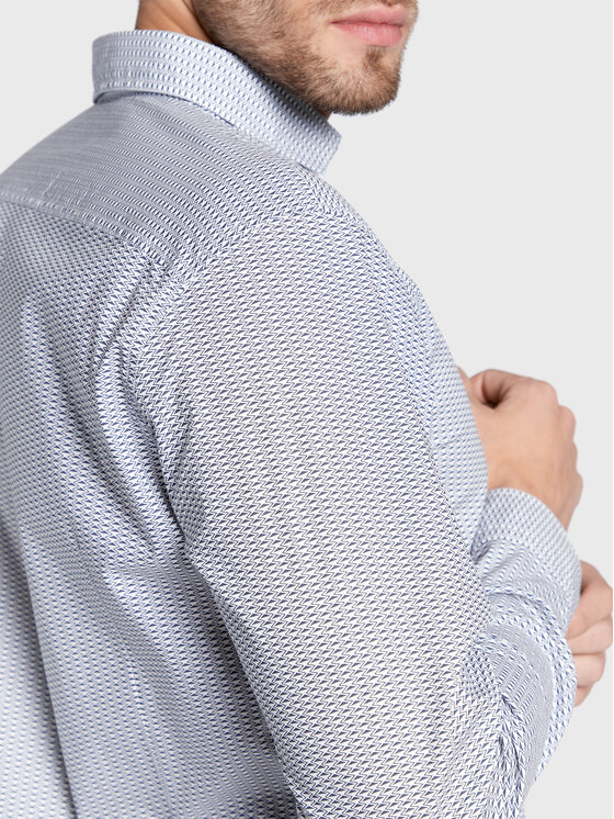 Camicia Mypop_5 50475932 Blu scuro Slim Fit