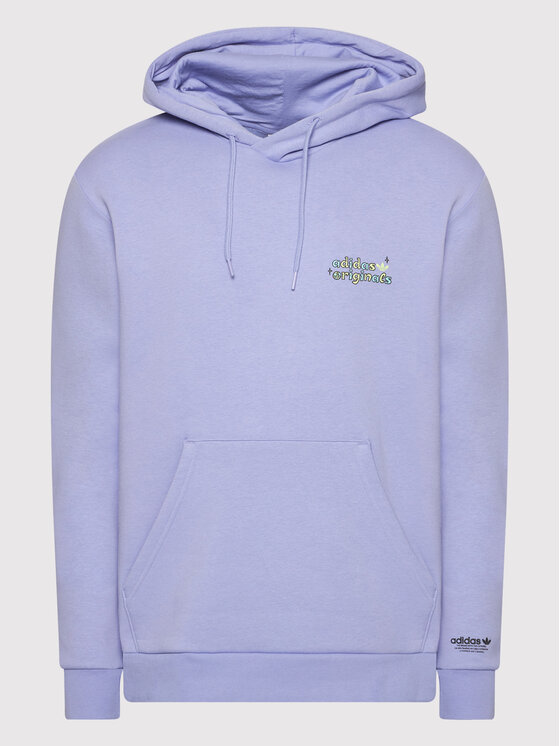 adidas adidas Суитшърт Stokd Hdie Alie HC7148 Виолетов Regular Fit