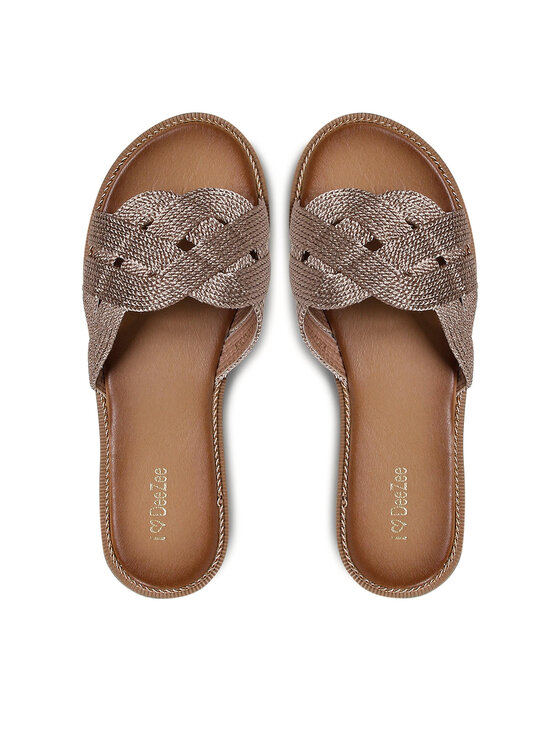 DeeZee DeeZee Šlepetės WS5291-14 Auksinė