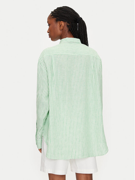 Lacoste Lacoste Marškiniai CF0054 Žalia Oversize