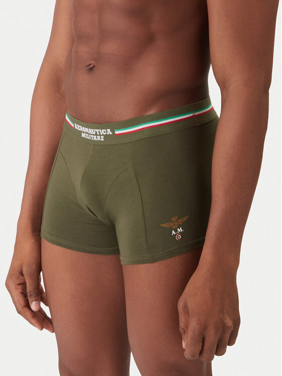 Aeronautica Militare Aeronautica Militare 3 bokseršortu pāru komplekts AM1UBX001T Daudzkrāsains