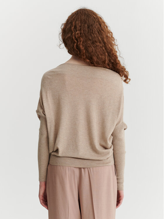 TATUUM TATUUM Sweter NASHA Beżowy Oversize