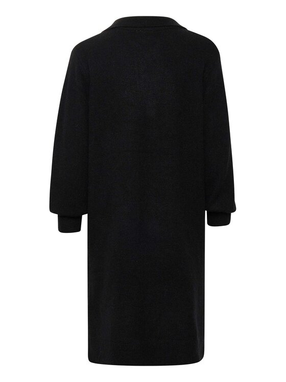 Kaffe Kaffe Vestito di maglia Wendy 10506869 Nero Relaxed Fit