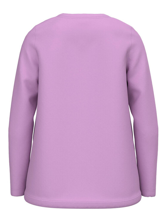 NAME IT NAME IT Μπλουζάκι 13218897 Μωβ Relaxed Fit