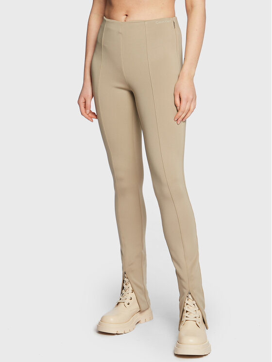 Női Leggings Calvin Klein, Méret: 36, Bézs, K20K205357