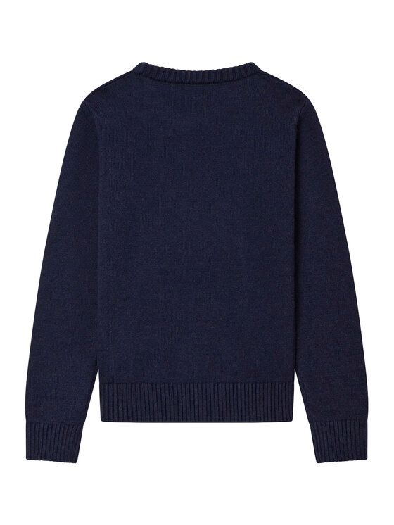 Guess Guess Pullover L6RR04 Z2ZK2 Dunkelblau Regular Fit