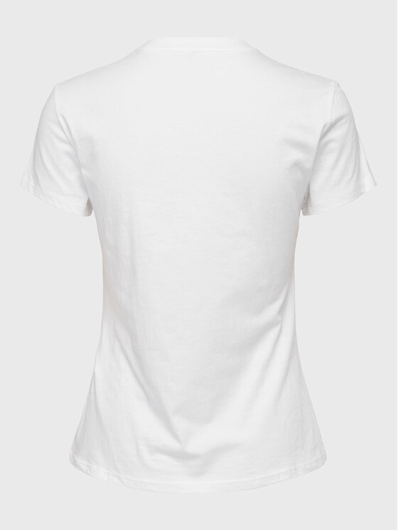 ONLY TShirt Helene 15275089 Weiß Regular Fit Modivo.de