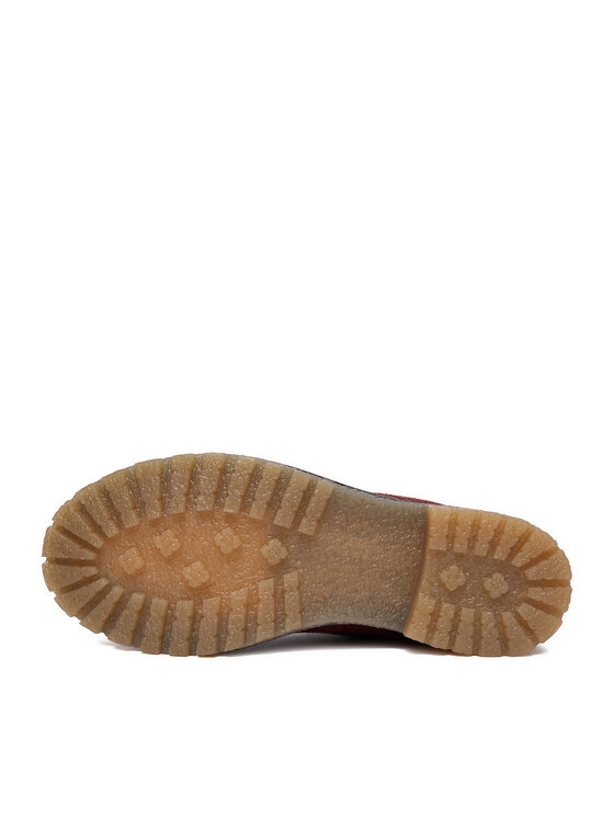 Lasocki Lasocki Schnürschuhe CEO-WI16-GIRO-08 Dunkelrot