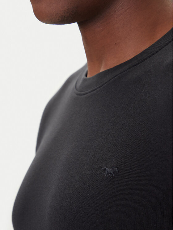 Mustang Mustang Longsleeve Arlington 1016875 Czarny Slim Fit