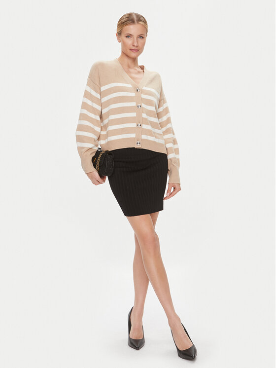 Guess Guess Cardigan W4RR56 Z37L1 Bej Regular Fit