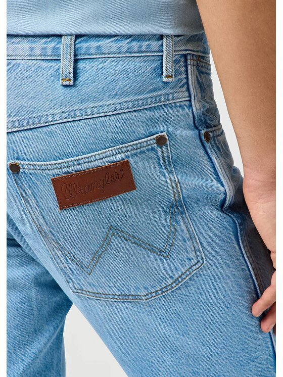Wrangler Wrangler Jeansy RIVER Niebieski Regular Fit