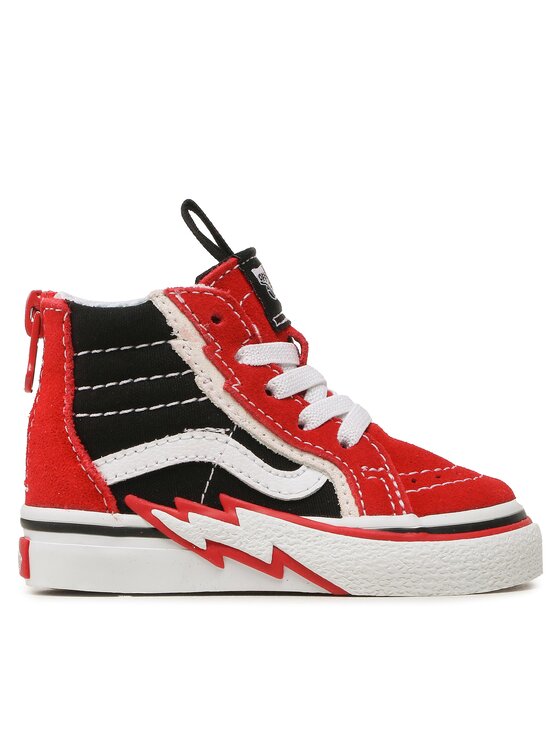 Vans Vans Sneakers aus Stoff Sk8-Hi Zip Bolt VN000BVKREB1 Rot
